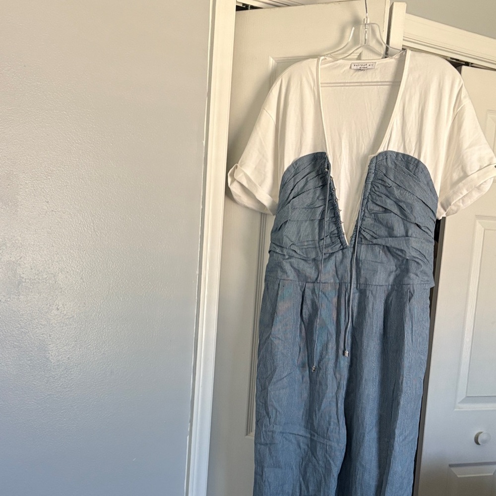 Women's Blue Denim Jumpsuit